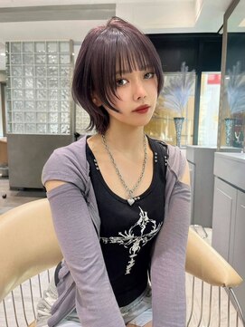 ロンドローズ 名古屋(Lond damaskRose) ダブルカラー ブリーチ 名駅 韓国 ボブ 髪質改善 縮毛矯正