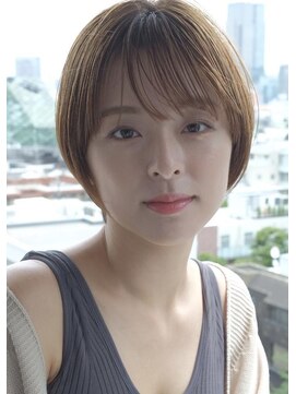 イチエ(ICHIE) ボブ前髪あり前髪なし面長丸顔/30代/40代/50代/ショート【高橋】
