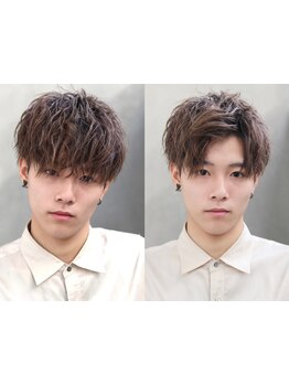 【完全マンツーマン施術*プライベート空間】メンズカット\2,500～/カラー特化サロン◎ハイライトもお任せ