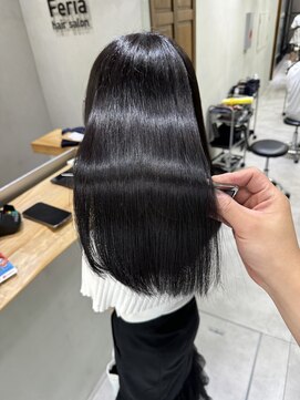フェリア 松山(Feria) 【Feria松山】白石の美髪矯正☆