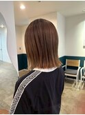 千葉駅/オリーブグレー/小顔/ココアベージュ