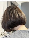 大人ボブ 髪質改善 ストレート 縮毛矯正