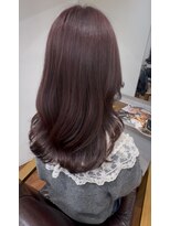 グランルッソ 岡山イオン前(GRAN LUSSO)&nbsp;髪質改善/艶カラー ピンクラベンダー （11/3）