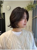 レイヤーボブ/毛流れボブ/ナチュラルボブ/ニュアンスボブ