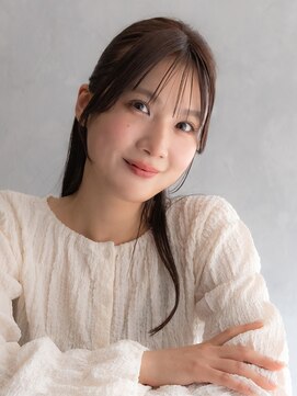 アース 新瑞橋店(HAIR&MAKE EARTH) ハーフアップシニヨン