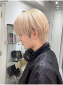 渋谷駅MEN’S/MEN’S/リバースセンターパート/ニュアンスパーマ