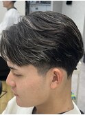 MEN’S/リバースセンターパート/ニュアンスパーマ/錦糸町