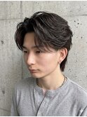 フェザーパーマフェザーショートニュアンスパーマ曲がる縮毛矯正