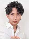 【La fith】メンズカット×スパイラルパーマ