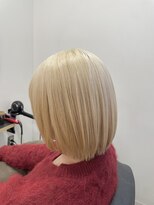 ハイク(HYKE)&nbsp;抜きっぱなしホワイトブロンド