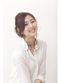 ≪HanaWa恵比寿≫編み込みパーティアップ
