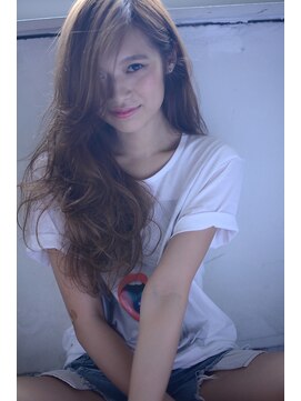 ミラバイグリーン(Mira by green) 外国人風/ニュアンスウェーブ☆-『long』#B002