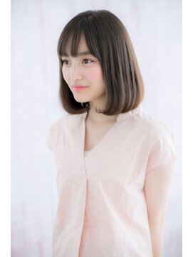 ミック ヘアアンドビューティー 大山店(miq  Hair&Beauty) 毛先ワンカールで上品ミディ♪