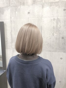 美容室 ソーイ(Soii) ミルクティーカラー