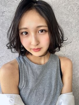 アストランティア 栄店(ASTRANTIA) ＊ASTRANTIA＊福井彩乃 ブラックエアリーレイヤーボブ