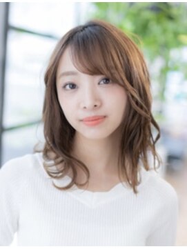 ヘアショップエヌアンドエー 久喜 栗橋店(hairshop N&A) ナチュラルミディアムレイヤー