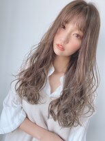 ルービック(Rubik's)&nbsp;フォギーベージュゆるふわデジタルパーマ#大人かわいい