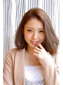 NATUREL　ミディアムヘアスタイル