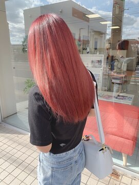 クリエイティブヘアージール(CREATIVE HAIR Zeal) シークレットカラー、チェリーレッド
