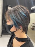 【GUEST_STYLE】Light Blue    #ケアブリーチ#ホワイトアッシュ