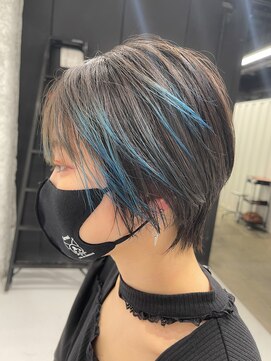 ココ 原宿(KOKO) #大人ガーリー#ダークアッシュ#ミディアムレイヤーカット