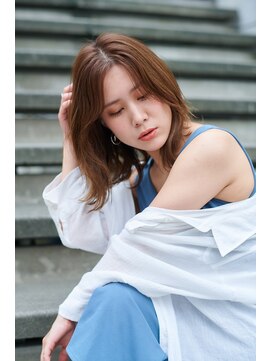 ジャン クロード ビギン 表参道店(JEAN CLAUDE BIGUINE) ハイライトが決め手のマロンベージュ 20代 30代 40代