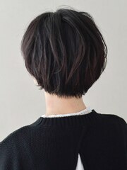 切りっぱなしボブ/エアリーロング/美髪/ピンクブラウン/1014 