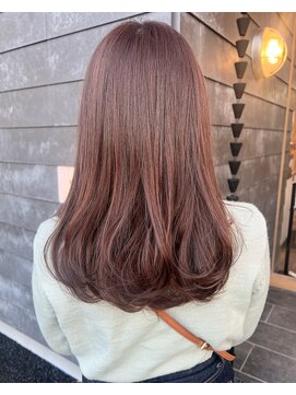 ニコル マスミダ(NICORU) ツヤツヤピンクブラウン