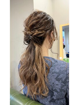 ヘアサロン ナノ(hair salon nano) ヘアアレンジ/ヘアセット/お呼ばれアレンジ/20代/30代/40代