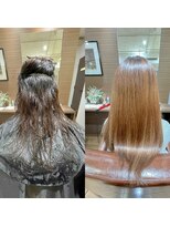 トレワ(trewa)&nbsp;縮毛矯正×バイカルテ超音波アイロン