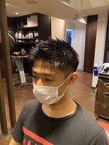 ディスパッチヘアー 今津店(DISPATCH HAIR) アップバング　ソフトモヒカン