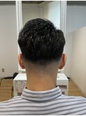 30代ショートフェードカット