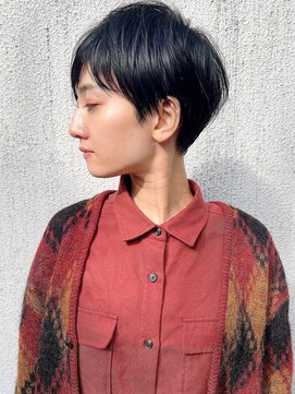 ラウンジ モリオ イケブクロ(Lounge MORIO Ikebukuro) 【morio池袋】黒髪ピクシーショート♪