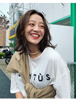 カロン トウキョウ 高円寺店(Kalon Tokyo)&nbsp;ヘルシーハイライトカラー×ゆる巻ヘア