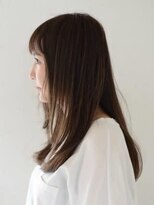 アース 川崎店(HAIR&MAKE EARTH) ツヤ髪_ストレート_ロング_ナチュラル_トリートメント