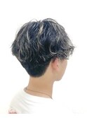 メンズ　ランダムパーマ
