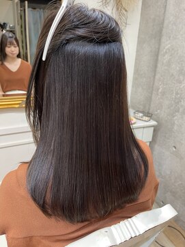 カシュカシュ(cache cache) 酸性ストレート　用賀　縮毛矯正