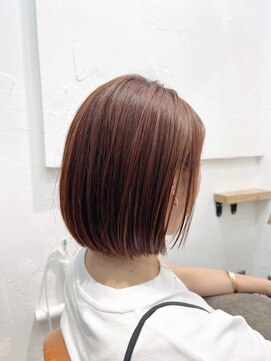 ミッシェル アフロート(michelle afloat) 20代30代◎ミディアムぱっつんボブスタイル