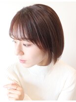 アイ(I.)&nbsp;【 Ｉ. 】30代からのナチュラル前下がりショートボブ　川口