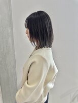 ヨーク(YOKE) YOKE 20代30代40代レイヤーボブ外ハネボブネイビーグレージュ