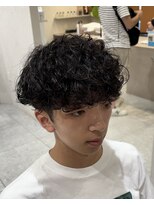 美ららジャパン(JAPAN)&nbsp;刈り上げマッシュ 波巻きプードルパーマ