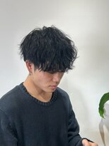 エム インターナショナル 白岡 キュート(EMU international CUTE) メンズカット　ツイスパ風セット