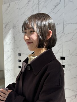 クリアーオブヘアー 一社店(clear OF HAIR) ぷつっとbob/olive greige