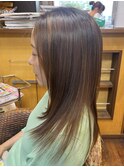 髪質改善ストレート