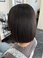 ラポールヘア イオン東長崎店&nbsp;ドライでまとまるストレートボブも人気です