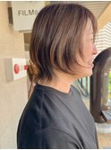 ショートウルフ/ライトブラウン