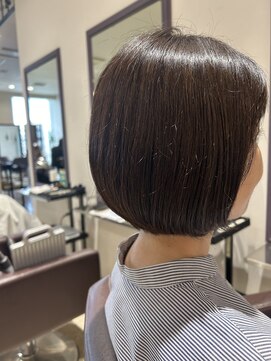 シャンプーボーイ セントラル 博多(SHAMPOO BOY central) ハンサムショート/ショートボブ/切りっぱなし/博多駅