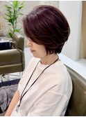 大人ショートボブ