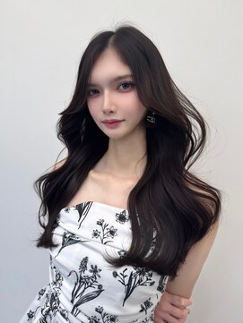 アマトウキョウ 表参道(AMA TOKYO) レイヤーカット 韓国ヘア ミルクティー 高島大登