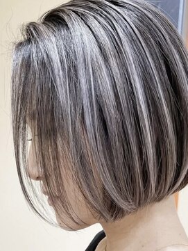 ラキング ギンザ トウキョウ(LAKING GINZA) くびれヘア/アプリコットオレンジ/夏/ハイライトカラー[銀座駅]